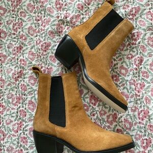 Matisse suede ankle bootie